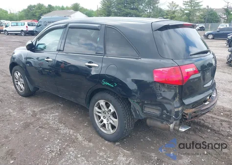 2007 Acura Mdx Technology Package z USA, uszkodzony, nr VIN 2HNYD28377H531990